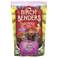 Brownie Mix, идеальная органическая помадка, 380 г (13,4 унции) — Birch Benders