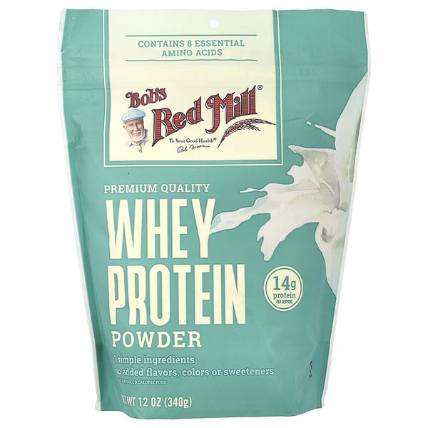 brm00218_v_37.jpg Порошок сывороточного белка, 340 г (12 унций) — Bob's Red Mill