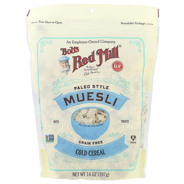 brm00350_v_9.jpg Мюсли, холодные хлопья, в стиле палео, 397 г (14 унций) — Bob's Red Mill