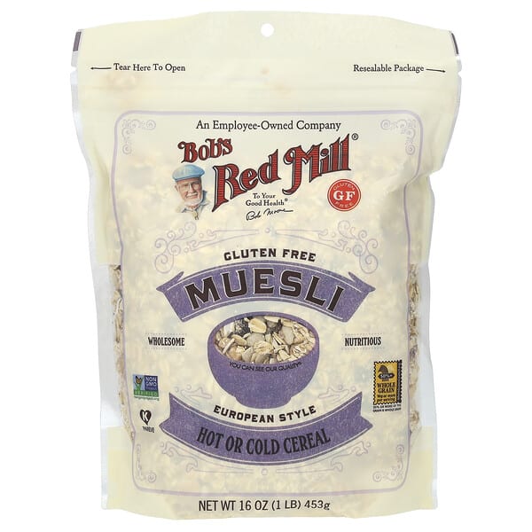 brm00366_v_15.jpg Мюсли, без глютена, 453 г (16 унций) — Bob's Red Mill