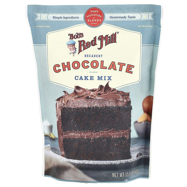 brm00475_v_6.jpg Decadent, смесь для шоколадного торта, 440 г (15,5 унции) — Bob's Red Mill