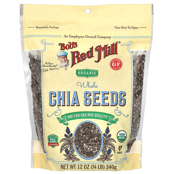 brm00844_v_12.jpg Органические цельные семена чиа, 340 г (12 унций) — Bob's Red Mill