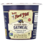 овсянка без глютена, черника и фундук, 71 г (2,5 унции) — Bob's Red Mill