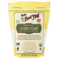 органическая кокосовая мука, без глютена, 453 г (16 унций) — Bob's Red Mill