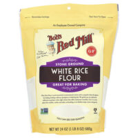 Мука из белого риса, 680 г (24 унции) — Bob's Red Mill
