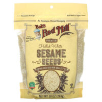 Лушеные семена белого кунжута, 10 унций (283 г) — Bob's Red Mill