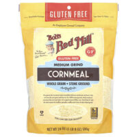 Кукурузная мука, среднего помола, из цельного зерна, 680 г (24 унции) — Bob's Red Mill