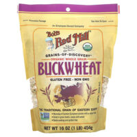 органическая гречка, цельное зерно, 454 г (16 унций) — Bob's Red Mill