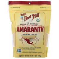 Органический амарант, цельное зерно, 680 г (24 унции) — Bob's Red Mill