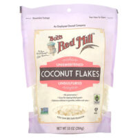 Кокосовая стружка, несладкая, несульфированная, 284 г (10 унций) — Bob's Red Mill