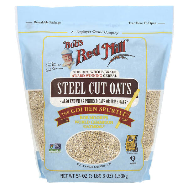 brm05140_v_6.jpg необработанный овес, цельнозерновой, 1,53 кг (54 унции) — Bob's Red Mill