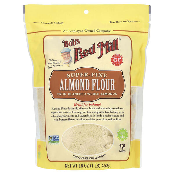 brm05381_v_10.jpg миндальная мука очень мелкого помола, 453 г (16 унций) — Bob's Red Mill