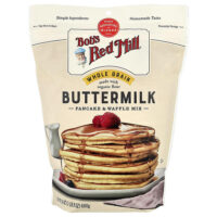 Пахтовая смесь для блинчиков и вафель, цельносмолотая, 680 г — Bob's Red Mill