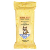 нежные очищающие салфетки с пахтой, для котят, 50 шт. — Burt's Bees
