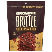 Brownie Brittle, тонкие брауни, шоколадная крошка, 142 г (5 унций) — Sheila G's