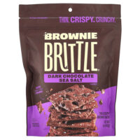 Brownie Brittle®, морская соль из темного шоколада, 142 г (5 унций) — Sheila G's