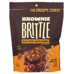 Brownie Brittle, соленая карамель, 142 г (5 унций) — Sheila G's