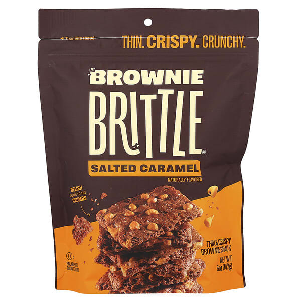 brw01238_v_18.jpg Brownie Brittle, соленая карамель, 142 г (5 унций) — Sheila G's
