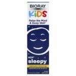 Kids, NDF® Sleepy, со вкусом кленового сиропом, без спирта, 59 мл (2 жидк. унции) — Bioray