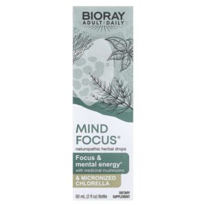 Mind Focus®, без спирта, 60 мл (2 жидк. унции) — Bioray
