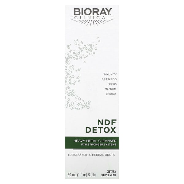 bry32331_v_77.jpg NDF Detox, средство для очищения от тяжелых металлов для более сильных организмов, 30 мл (1 жидк. унция) — Bioray