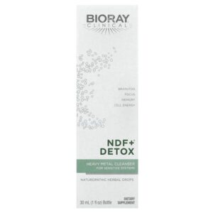 NDF Plus (мягкий органический детокс), 30 мл (1 жидкая унция) — Bioray