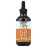 NDF®, Tummy, для детей, смесь 11 штаммов пробиотиков, малиновый вкус, 118 мл (4 жидк. унции) — Bioray