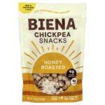 Снеки из нута, обжаренный с медом, 142 г (5 унций) — BIENA