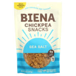 Snacks, морская соль, 142 г (5 унций) — BIENA