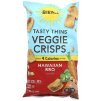 Tasty Thins™, овощные хрустящие чипсы, гавайский барбекю, 113 г (4 унции) — BIENA