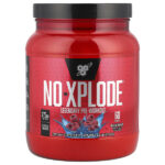 NO-XPLODE®, Legendary Pre-Workout, предтренировочный комплекс, со вкусом голубой малины, 1,11 кг (2,45 фунта) — BSN