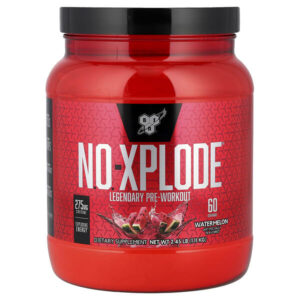 NO-XPLODE®, Legendary Pre-Workout, предтренировочный комплекс, со вкусом арбуза, 1,11 кг (2,45 фунта) — BSN