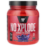 NO-XPLODE®, Legendary Pre-Workout, предтренировочный комплекс, со вкусом винограда, 555 г (1,22 фунта) — BSN