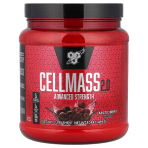 Cellmass 2.0, концентрированное средство для восстановления после тренировки, арктические ягоды, 495 г (1,09 фунта) — BSN