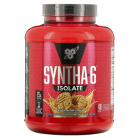 Syntha-6 Isolate, протеиновая смесь для приготовления напитка, печенье с арахисовой пастой, 1,82 кг (4,02 фунта) — BSN