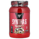 Syntha-6®, протеиновый порошок, сливочное масло с холодными камнями, печенье Doughn't You Want Some™, 1,17 кг (2,59 фунта) — BSN