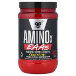 AminoX®, незаменимые аминокислоты, со вкусом клубники, питайя, 375 г (13,2 унции) — BSN