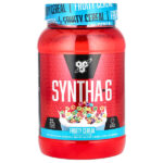 Syntha-6, протеиновая порошковая смесь для приготовления напитков, фруктовые хлопья, 1,32 кг (2,91 фунта) — BSN