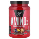 AminoX®, выносливость и восстановление, фруктовый пунш, 1,02 кг (2,24 фунта) — BSN