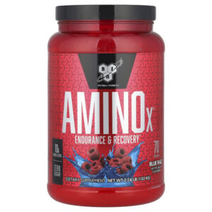 AminoX®, Endurance & Recovery, Blue Raz, 1,02 кг (2,24 фунта) — BSN