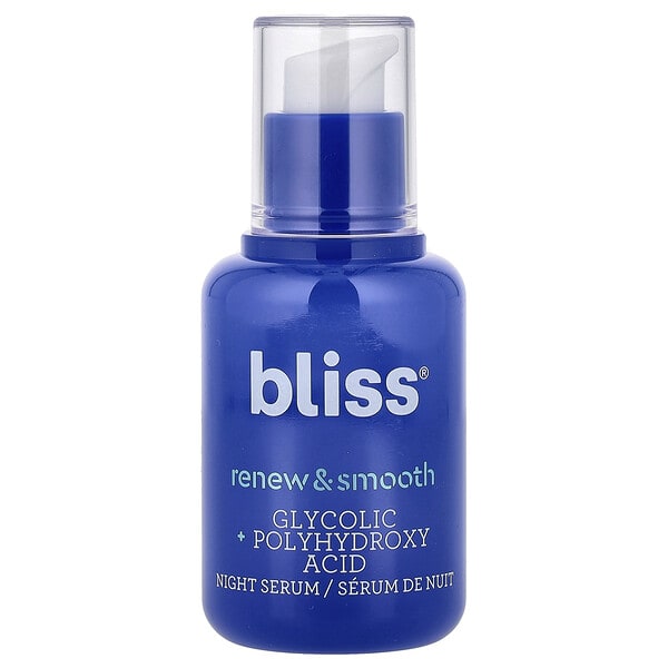bss30111_v_17.jpg Renew & Smooth, обновляющая ночная сыворотка, 30 мл (1 жидк. унция) — Bliss