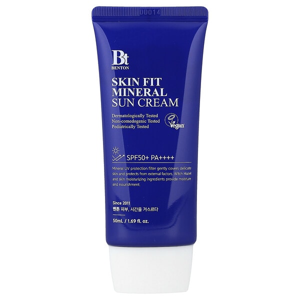 btn99156_v_51.jpg Skin Fit Mineral Sun, крем для лица с минералами, SPF 50+/PA++++, 50 мл (1,69 жидк. унции) — Benton