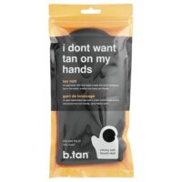 I Don't Want Tan on My Hands, коричневые рукавицы, черные, 1 шт. — b.tan