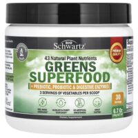 Greens Superfood, 190 г (6,7 унции) — BioSchwartz