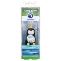 Brilliant, детская зубная щетка Sonic, от 3 лет, пингвин, 1 шт. — Baby Buddy