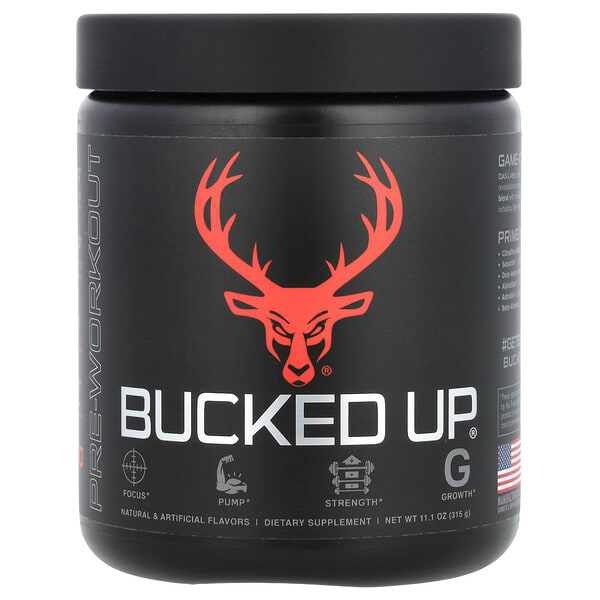 bup00709_v_16.jpg Перед тренировкой, красная малина, 315 г (11,1 унции) — Bucked Up
