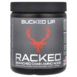 Racked BCAA, Blood Raz, 315 г (11,1 унции) — Bucked Up