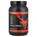 Buck Feed™, протеин, ваниль, 935,1 г (32,98 унции) — Bucked Up