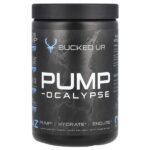 Pump-Ocalypse, голубая малина, 359,85 г (13,69 унции) — Bucked Up