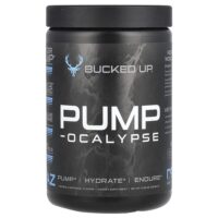 Pump-Ocalypse, голубая малина, 359,85 г (13,69 унции) — Bucked Up